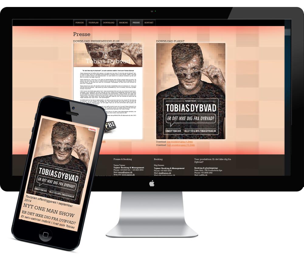 Tobias Dybvad webdesign og hjemmeside udvikling